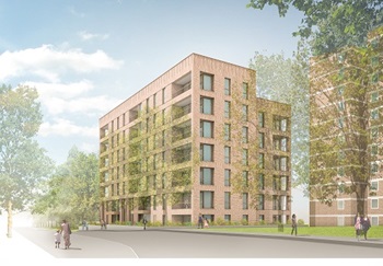 Mayow Road development exterior visulation