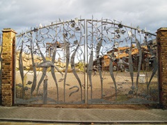 Creekside Gates Mural in Deptford