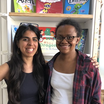 Meera and Jasmine from Moon Lane Books